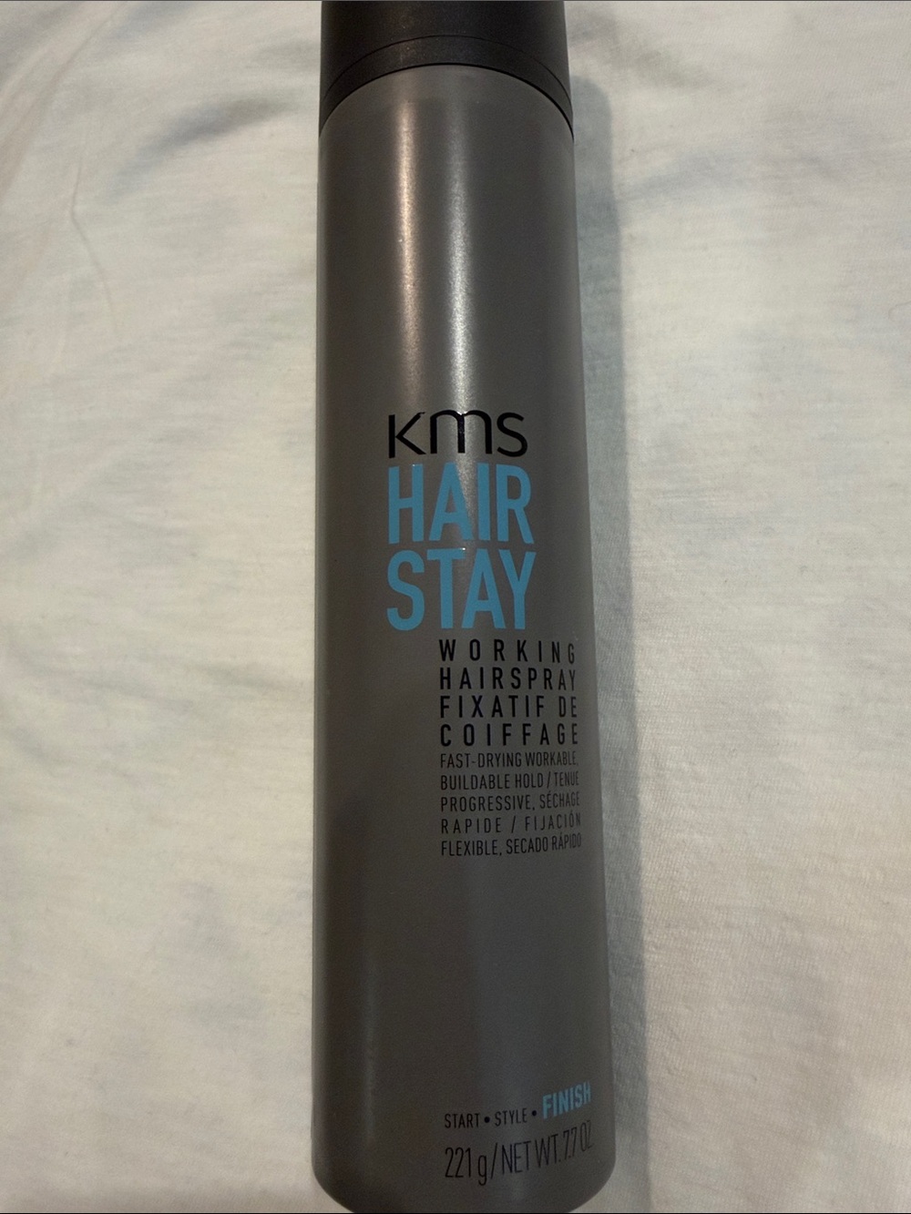 Hair Stay Working Hairspray – Gray Finish